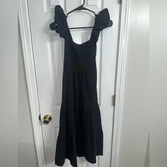 francescas black dress Francesca Dress – Atlanta Shoe Studio